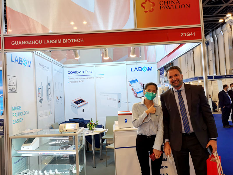 【展會迴顧】藍(lán)勃生物精綵亮相2022 MEDLAB Middle East